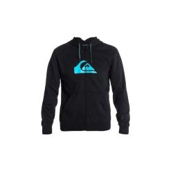 Bluzy Quiksilver Hood Zip Log EQYFT00070-KVJ0. Czarne bluzy męskie Quiksilver, s, bez wzorów, bez kołnierzyka, bez rękawów, bez kaptura. Za 223,20 zł.
