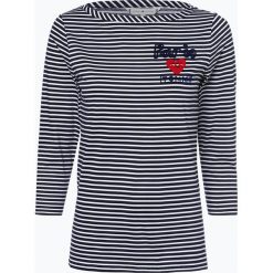 T-shirty damskie: Tommy Hilfiger - Damska koszulka z długim rękawem, niebieski
