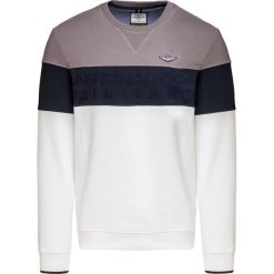 Bluza AERONAUTICA MILITARE. Szare bluzy męskie Aeronautica Militare, bez wzorów, z bawełny, z włoskim kołnierzykiem, bez rękawów, bez kaptura. Za 610,00 zł.