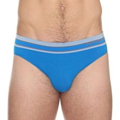 Slipy męskie: Brubeck Slipy męskie ACTIVE WOOL niebieskie r. XL (BE10110)