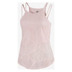 Puma Studio Strappy Podkoszulek Różowy. Różowe podkoszulki damskie Puma, m, bez wzorów, z elastanu, bez kołnierzyka, bez rękawów. Za 171,95 zł.