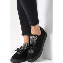 Czarne Buty Sportowe Unique Rebell. Czarne buty sportowe damskie Inny, z aplikacjami, sportowe. Za 49,99 zł.