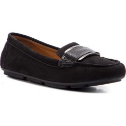 Mokasyny CALVIN KLEIN - Lorella E7473 Black. Czarne półbuty damskie Calvin Klein, ze skóry, na płaskiej podeszwie. W wyprzedaży za 289,00 zł.
