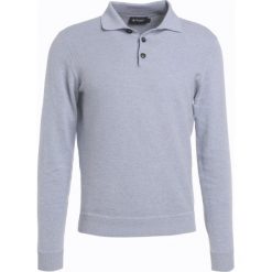 Swetry klasyczne męskie: Hackett London STITCH FRONT Sweter light blue