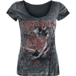 Iron Maiden Fear Of The Dark Vintage Koszulka damska czarny/efekt zużycia. Czarne bluzki damskie marki Iron Maiden, xl, vintage. Za 144,90 zł.