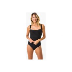 Kostium jednoczęściowy DORA damski. Czarne t-shirty damskie OLAIAN, bez wzorów, z elastanu, sportowe, bez kołnierzyka. Za 129,99 zł.