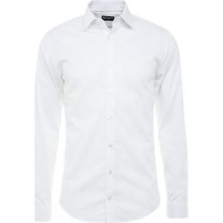 Tiger of Sweden BRODIE EXTRA SLIM FIT Koszula biznesowa pure white. Białe koszule męskie na spinki Tiger of Sweden, m, z bawełny. Za 419,00 zł.