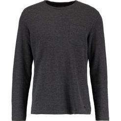 Swetry klasyczne męskie: Casual Friday Sweter dark grey melange