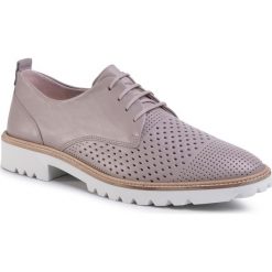 Oxfordy ECCO - Incise Tailored 26587301386 Grey Rose. Różowe półbuty damskie ecco, bez wzorów, ze skóry, bez obcasa, na płaskiej podeszwie, bez zapięcia. W wyprzedaży za 579,00 zł.