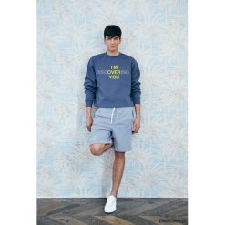 Szare szorty męskie. Szare bluzy męskie Pakamera, m, z aplikacjami. Za 229,00 zł.