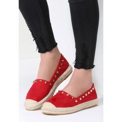 Tomsy damskie: Czerwone Espadryle We’re in Love