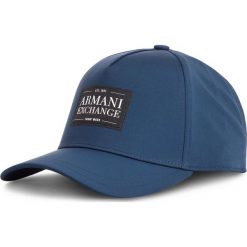 Czapka z daszkiem ARMANI EXCHANGE - 954101 9P134 04939 Navy. Niebieskie czapki męskie Armani Exchange, bez wzorów, z elastanu. Za 189,00 zł.
