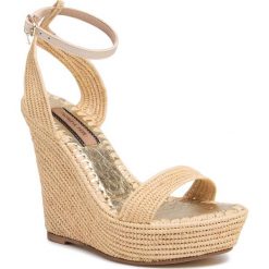Espadryle PATRIZIA PEPE - 2V9477/A7D1-B693 Sand. Brązowe espadryle damskie Patrizia Pepe, bez wzorów, ze skóry, bez obcasa, na obcasie. Za 1199,00 zł.