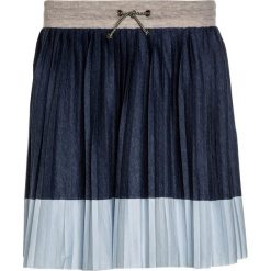 Scotch R'Belle PLEATED MIDI SKIRT Spódnica plisowana dark blue. Niebieskie spódniczki dziewczęce marki Scotch R'Belle, z bawełny, midi. Za 279,00 zł.