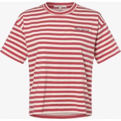 Pepe Jeans - T-shirt damski – Claire, czerwony. Czerwone t-shirty damskie Pepe Jeans, xs, bez wzorów, z jeansu, eleganckie, bez kołnierzyka. Za 179,95 zł.