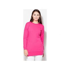 Bluzka K289 Fuksja. Czerwone bluzki damskie marki KATRUS, l. Za 129,00 zł.