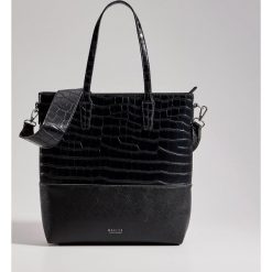Torebka typu shopper z kosmetyczką - Czarny. Czarne kosmetyczki damskie Mohito, bez wzorów, bez dodatków. Za 99,99 zł.