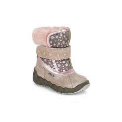 Śniegowce Dziecko Primigi BABY MATRIX GORE-TEX. Różowe kozaki dziewczęce Primigi, bez wzorów, z gore-texu, bez obcasa. Za 231,20 zł.