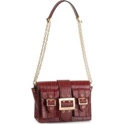 Torebka MICHAEL MICHAEL KORS - Hayden 30F9G0YM8E Brandy. Czerwone torebki klasyczne damskie MICHAEL Michael Kors, bez wzorów, ze skóry, wizytowe, bez dodatków. W wyprzedaży za 699,00 zł.