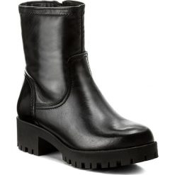 Botki TAMARIS - 1-26847-29 Blck 001. Czarne botki damskie skórzane Tamaris. W wyprzedaży za 219,00 zł.