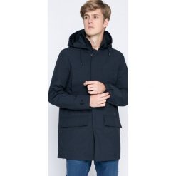 Tommy Hilfiger - Kurtka. Niebieskie kurtki męskie TOMMY HILFIGER, m, z bawełny, długie. W wyprzedaży za 629,90 zł.
