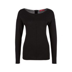 S.Oliver Sweter Damski 34 Czarny. Czarne swetry klasyczne damskie S.Oliver, s. W wyprzedaży za 117,00 zł.