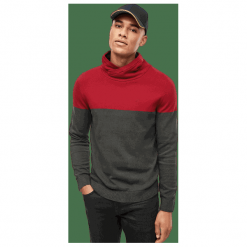 S.Oliver sweter męski 13.910.61.6587 XL czerwony. Czerwone swetry męskie S.Oliver, s, bez wzorów, z bawełny, eleganckie, bez kołnierzyka, bez kaptura. Za 199,00 zł.