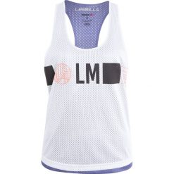 Reebok Top chalk. Białe topy sportowe damskie marki Reebok, xl, z materiału. W wyprzedaży za 127,20 zł.