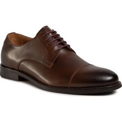 Półbuty DIGEL - Sklpp 1001901 Brązowy 32. Pomarańczowe buty wizytowe męskie Digel, bez wzorów, ze skóry, eleganckie, bez zapięcia. Za 449,00 zł.
