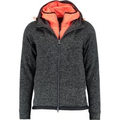 Superdry STORM BLIZZARD Bluza rozpinana black/grey grit. Szare kardigany męskie Superdry, l, z materiału. Za 419,00 zł.