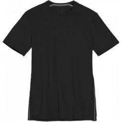 Icebreaker Koszulka Mens Anatomica Ss Crewe Black/Monsoon L. Czarne koszulki sportowe męskie marki Icebreaker, m, z wełny. W wyprzedaży za 229,00 zł.