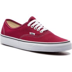 Tenisówki VANS - Authentic VN0A38EMVG41 Rumba Red/True White. Czerwone półbuty męskie marki Vans, bez wzorów, z gumy, klasyczne, bez zapięcia. Za 279,00 zł.