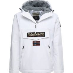 Napapijri RAINFOREST POCKET Kurtka przejściowa bright white. Szare kurtki męskie przejściowe marki Napapijri, l, z materiału, z kapturem. Za 1029,00 zł.