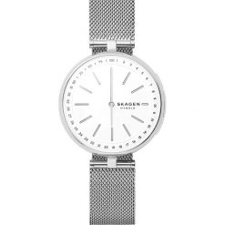 Skagen Connected SIGNATUR Zegarek silvercoloured. Szare, analogowe zegarki damskie Skagen Connected. Za 919,00 zł.