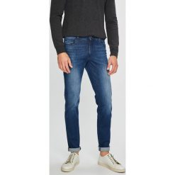 Trussardi Jeans - Jeansy. Niebieskie jeansy męskie marki Trussardi Jeans. W wyprzedaży za 359,90 zł.