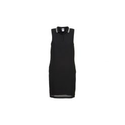Sukienki krótkie Vero Moda TENTA. Czarne sukienki damskie Vero Moda, bez wzorów, bez kołnierzyka, z krótkim rękawem, krótkie, mini. Za 125,30 zł.