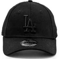 New Era - Czapka. Czarne czapki męskie New Era, z aplikacjami, z bawełny. Za 89,90 zł.
