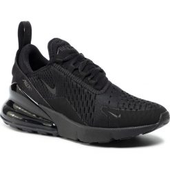 Buty NIKE - Air Max 270 AH6789 006 Black/Black/Black. Czarne buty sportowe damskie Nike, bez wzorów, z tworzywa sztucznego, sportowe, nike air max. W wyprzedaży za 529,00 zł.
