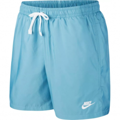SPODENKI SPORTSWEAR WOVEN. Niebieskie spodenki sportowe męskie Nike, s, bez wzorów, sportowe, na fitness i siłownię. Za 139,99 zł.