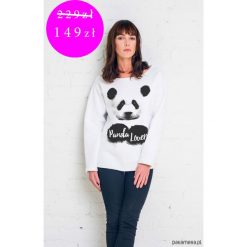Bluzy damskie: PROMOCJA PANDA LOVER Bluza Oversize
