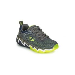 Buty Dziecko Skechers BOYS SKECH-AIR 3.0- DOWNPLAY. Szare trampki dziewczęce Skechers, bez wzorów, bez zapięcia. Za 167,30 zł.