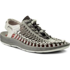 Sandały KEEN - Uneek 1018681 Neutral Gray/Eiffel Tower. Szare sandały męskie Keen, z tworzywa sztucznego, bez zapięcia. Za 399,95 zł.