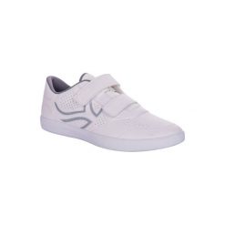Buty do tenisa męskie: Buty TS100 na rzep białe