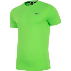 T-shirty męskie: Koszulka treningowa męska TSMF002 - soczysta zieleń neon