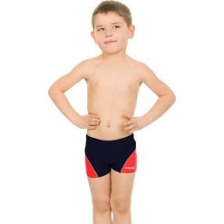 Kąpielówki męskie: Aqua-Speed Kąpielówki dziecięce Willy Junior Aqua-Speed granatowo-czerwony roz. 140