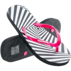 Aqua Wave Japonki Damskie Abuna Wmns Geometric Print/Raspberry Sorbet 37. Czerwone klapki damskie Aqua Wave, bez wzorów, bez obcasa. W wyprzedaży za 35,00 zł.