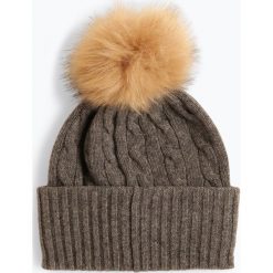 Polo Ralph Lauren - Damska czapka z czystego kaszmiru, szary. Szare czapki damskie Polo Ralph Lauren, z kaszmiru. Za 489,95 zł.