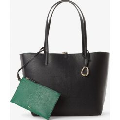 Lauren Ralph Lauren - Damska dwustronna torba shopper, niebieski. Niebieskie torby damskie na zakupy Lauren Ralph Lauren, bez wzorów, bez dodatków. Za 799,95 zł.