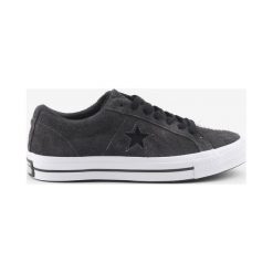 Converse One Star Tenisówki Czarny Szary. Szare trampki męskie Converse, bez wzorów, z tkaniny, retro, bez zapięcia. Za 412,95 zł.
