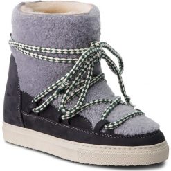 Buty INUIKII - Sneaker 70203-16 Curly Grey. Niebieskie buty zimowe damskie marki Inuikii, z materiału. Za 1459,00 zł.
